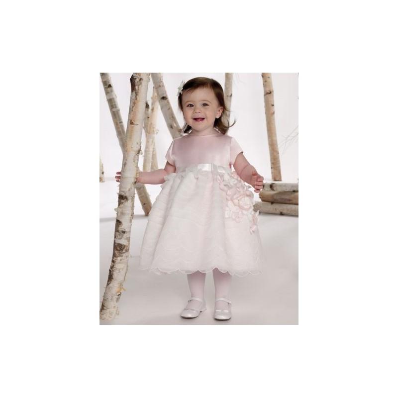 زفاف - Joan Calabrese for Mon Cheri Infant and Girls Toddler Dress 211311B - Brand Prom Dresses