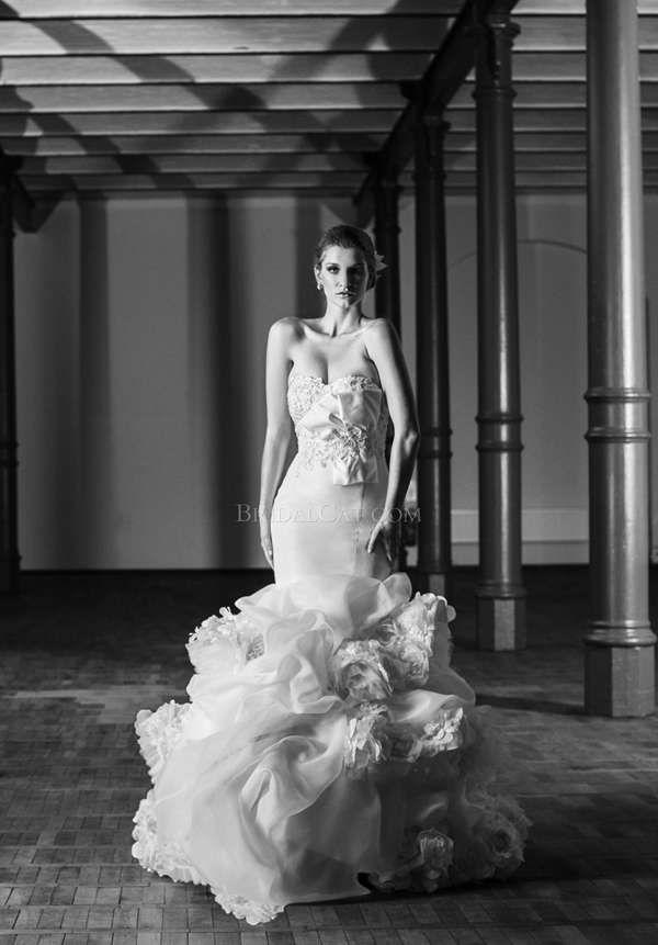 زفاف - Long Train Maria Karin MKC201410 Sleeveless Strapless Wedding Dress [P0023133] 