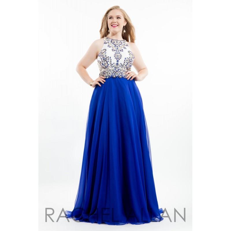 Wedding - Rachel Allan Plus Size Prom 7424 - Elegant Evening Dresses