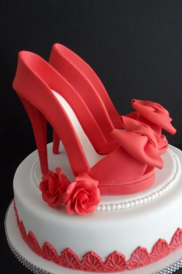 Hochzeit - Red Shoes. - CakesDecor