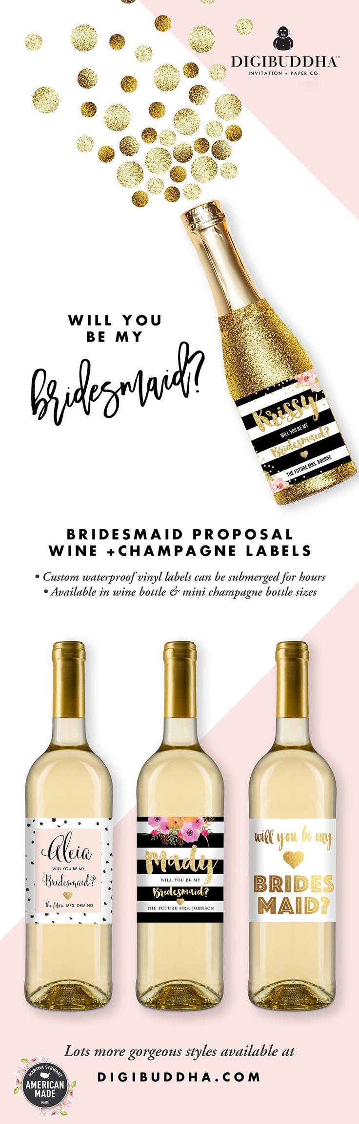 Hochzeit - Digibuddha Wine Labels   Champagne Labels