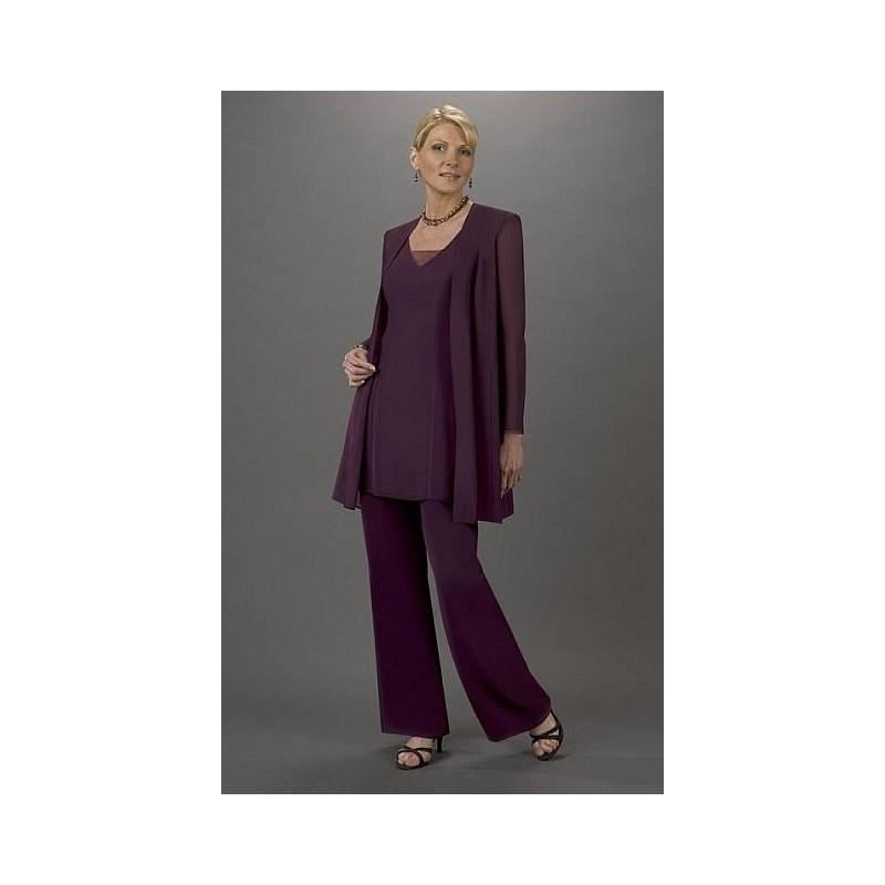 زفاف - Mother of the Bride Pant Suit Ursula 3pc Tunic Pant Set 13037 - Brand Prom Dresses