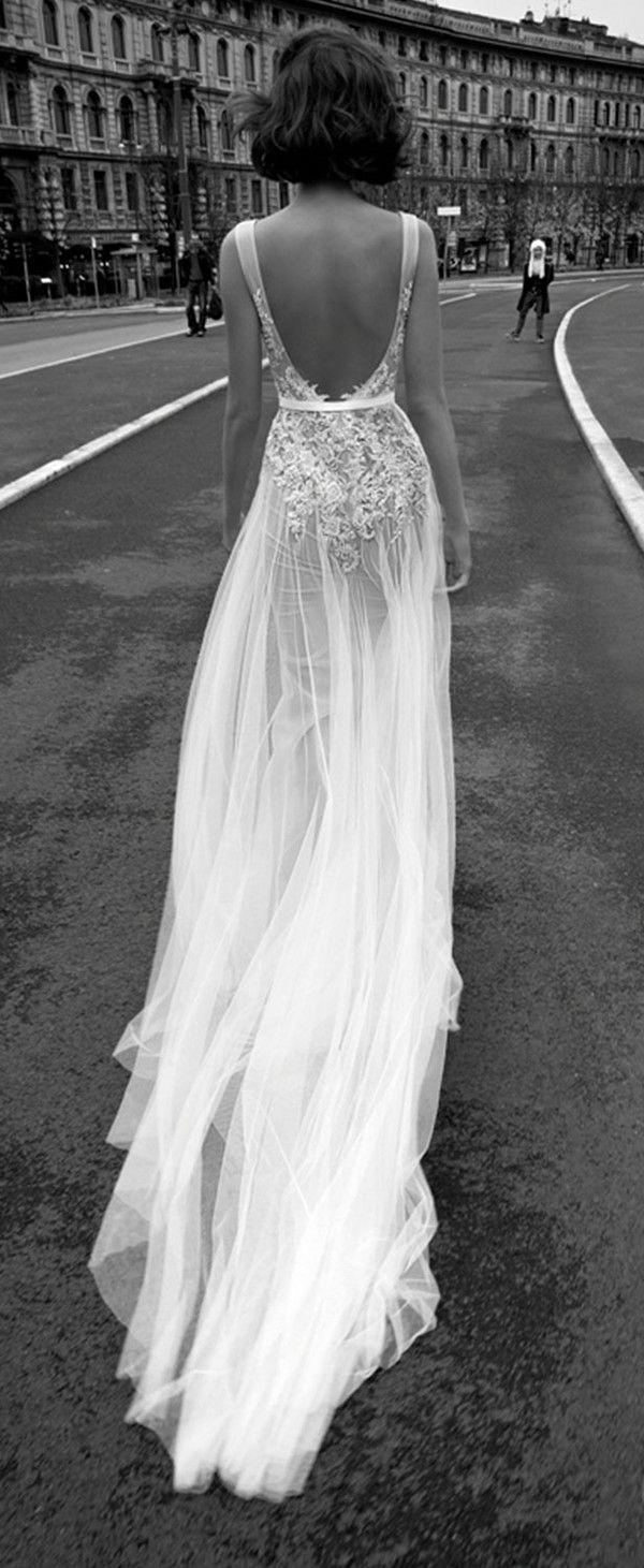 Mariage - Beyond Gorgeous Backless Wedding Dresses