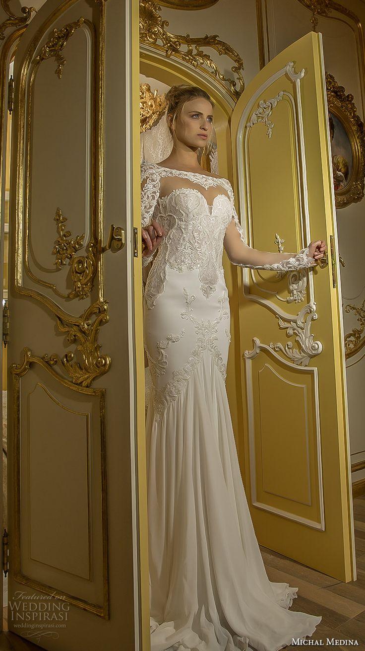 Mariage - Michal Medina 2017 Wedding Dresses — “Gold” Couture Bridal Collection