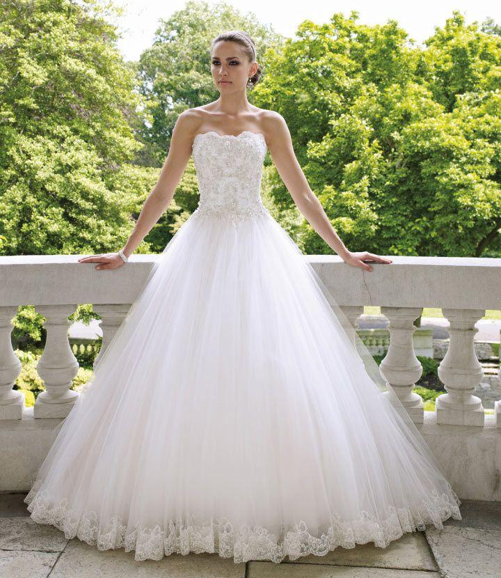زفاف - 2014 New Style  Hot Sales White Wedding Dress Bridesmaid’s Gown  Evening Party Dress In Stock Size :6-16 - Evening Dress Design