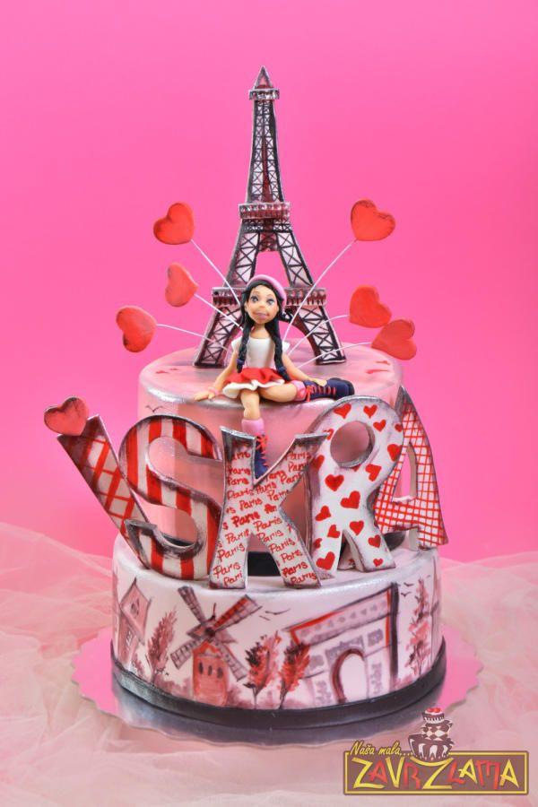 Mariage - Paris Cake - Cake By Nasa Mala Zavrzlama - CakesDecor
