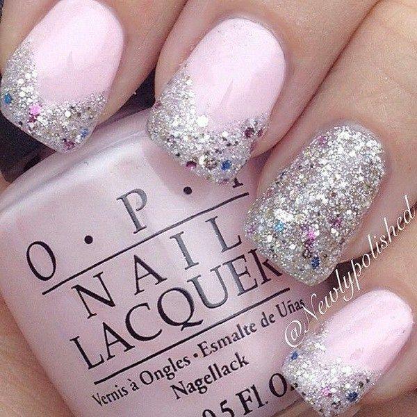 Свадьба - 45 Pretty Pink Nail Art Designs