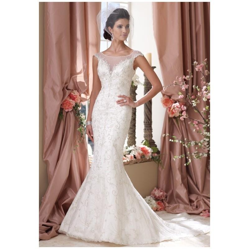 Hochzeit - David Tutera for Mon Cheri 114272 - Charming Custom-made Dresses