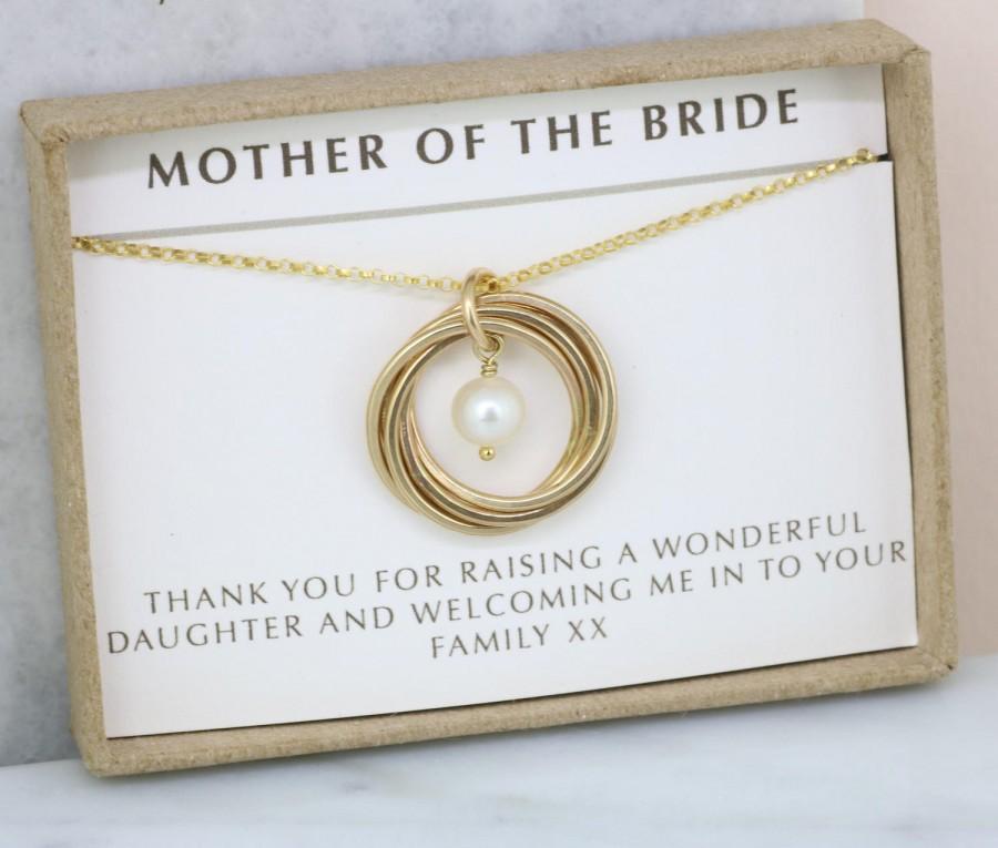 زفاف - Mother of the bride gift from groom, mother of bride gift from groom, meaningful jewelry for mom - Lilia