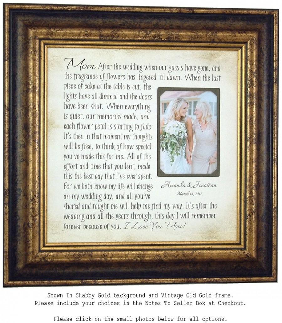 Hochzeit - Mother of the Bride Gift, Wedding Accessories, Mom Dad Wedding Gift, love wedding cake topper decoration, Parents Wedding Gift, 16 X 16