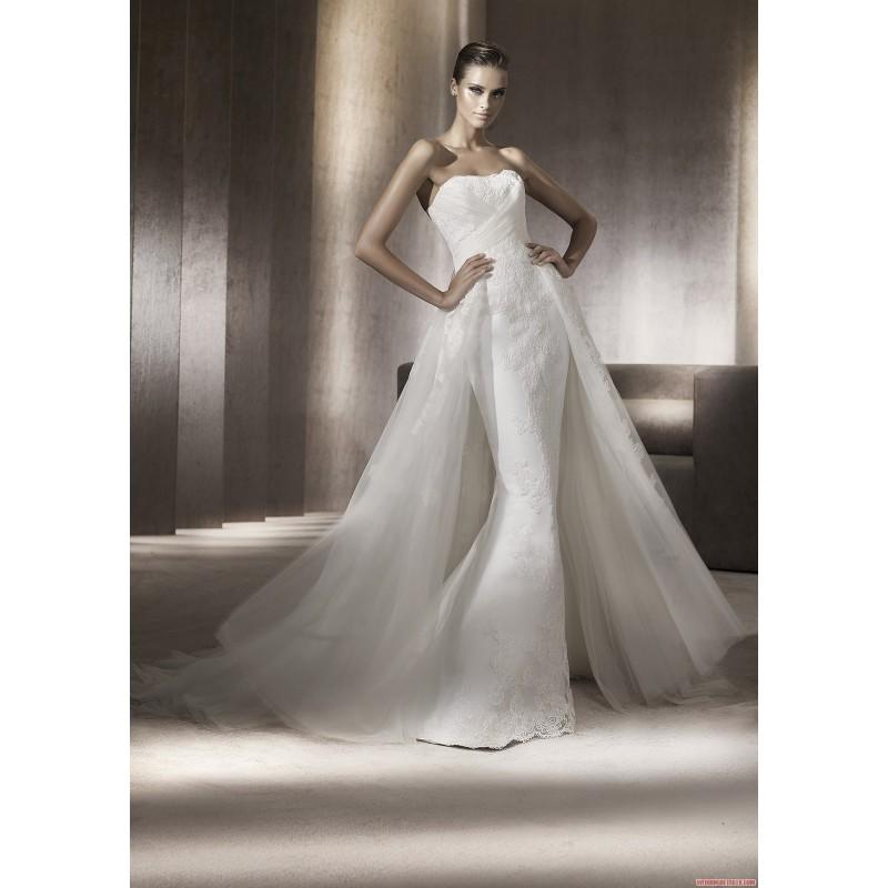 Свадьба - Pronovias Wedding Dresses - Style Pedestal - Junoesque Wedding Dresses