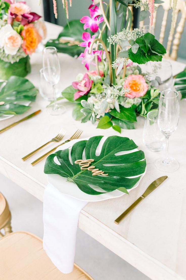 Mariage - Winter Schminter...We're Giving Our Next Brunch A Tropical Vibe