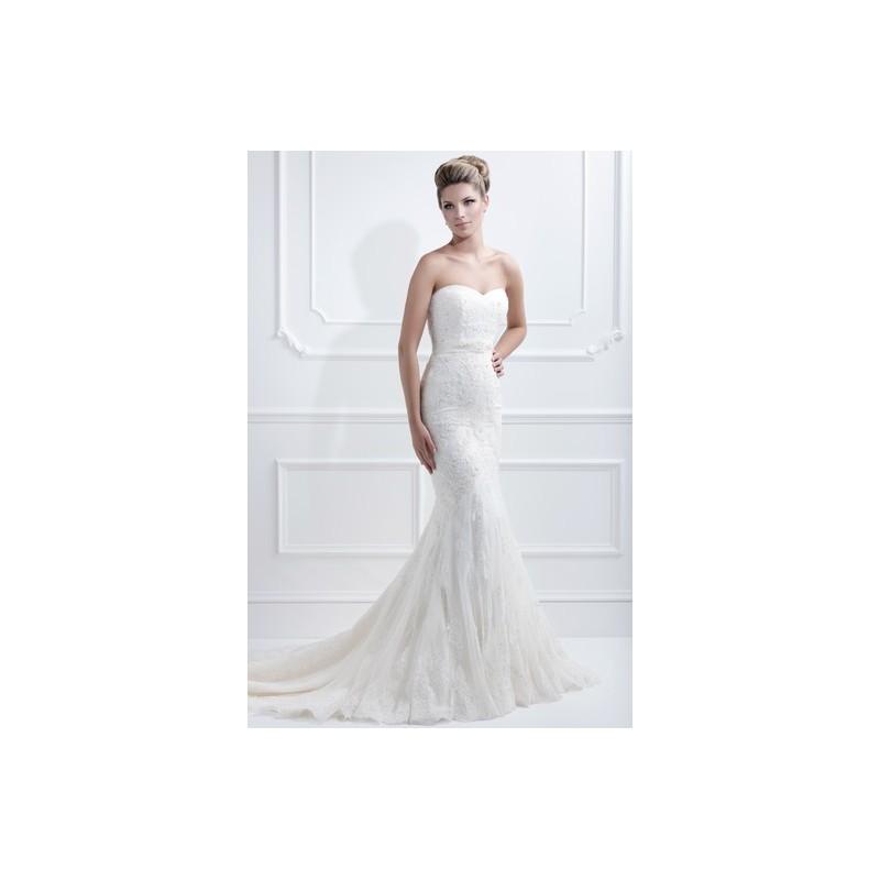 زفاف - Ellis Bridals 11330 - Fit and Flare Full Length Sweetheart Spring 2013 White Ellis Bridals - Nonmiss One Wedding Store