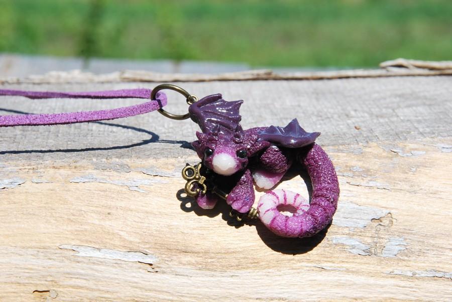 Свадьба - girlfriend gift ideas for girls pendant necklace/for/her purple pendant for mom jewelry for sisters necklace dragon girlfriend gift for girl