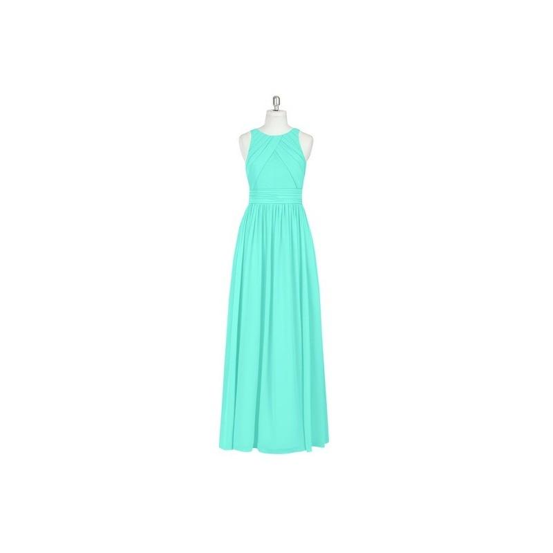 Mariage - Spa Azazie Harper - Floor Length Chiffon Back Zip Scoop Dress - Charming Bridesmaids Store