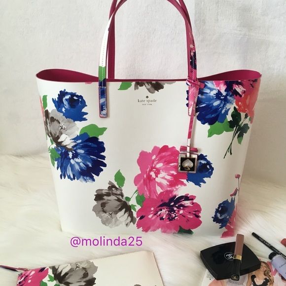 kate spade floral tote