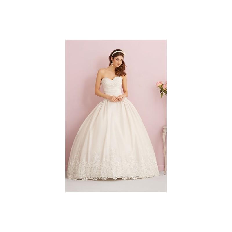 Свадьба - Allure Romance 2766 - Full Length Sweetheart Ivory Fall 2014 Allure Ball Gown - Nonmiss One Wedding Store