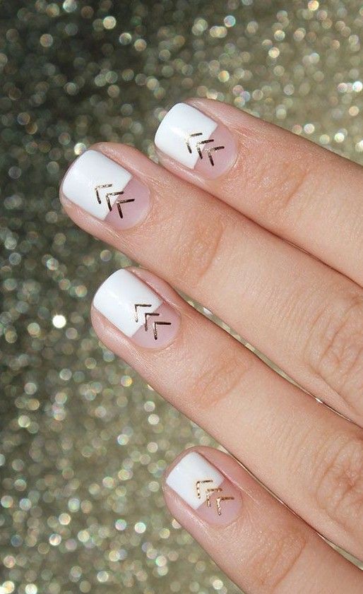 Wedding - Minimalist Nail Art