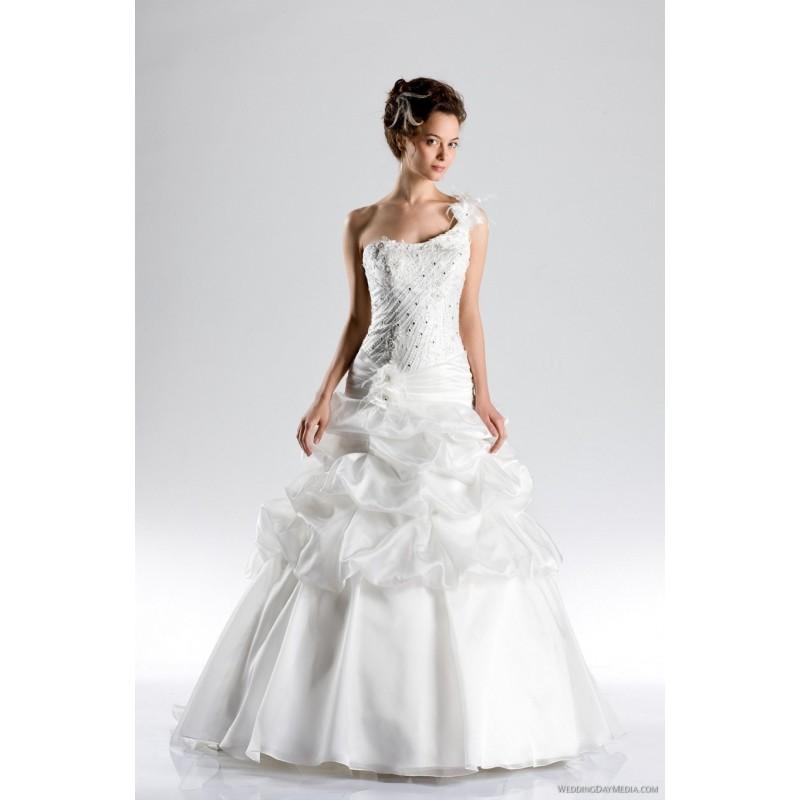زفاف - Nuxial 5716 Nuxial Wedding Dresses Sabry Fashion - Rosy Bridesmaid Dresses
