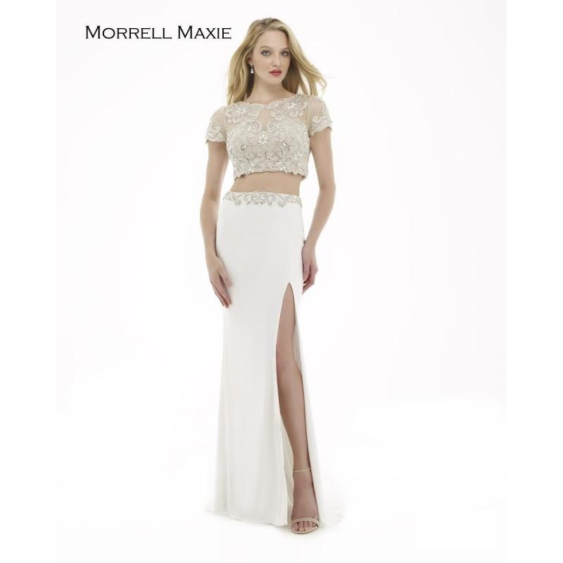 Mariage - White/Nude Morrell Maxie 15211 Morrell Maxie - Top Design Dress Online Shop