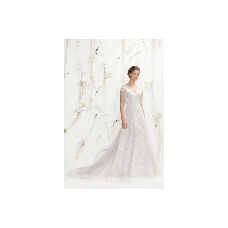 Wedding - Lillian West Wedding Dress Spring 2016 6408 - Spring 2016 A-Line Full Length Lillian West V-Neck Ivory - Nonmiss One Wedding Store