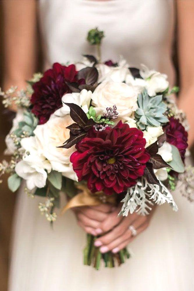 Wedding - 24 Wedding Bouquet Ideas & Inspiration - Peonies, Dahlias, And Lilies