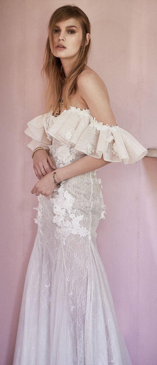 Mariage - Costarellos Wedding Dress Collection Spring 2018