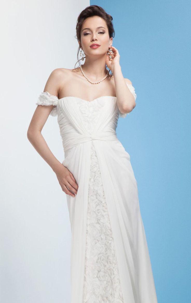 Mariage - Off The Shoulder Gown By The White Collection By Mignon