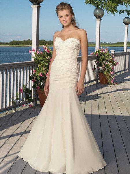 Свадьба - 50  Exotic Beach Wedding Dresses That Inspire