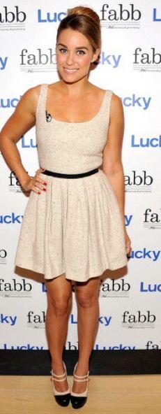 Свадьба - Who Made  Lauren Conrad's Dress And Mary Jane Two Tone Pumps?