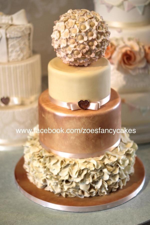 Wedding - Petal Ruffle Cake