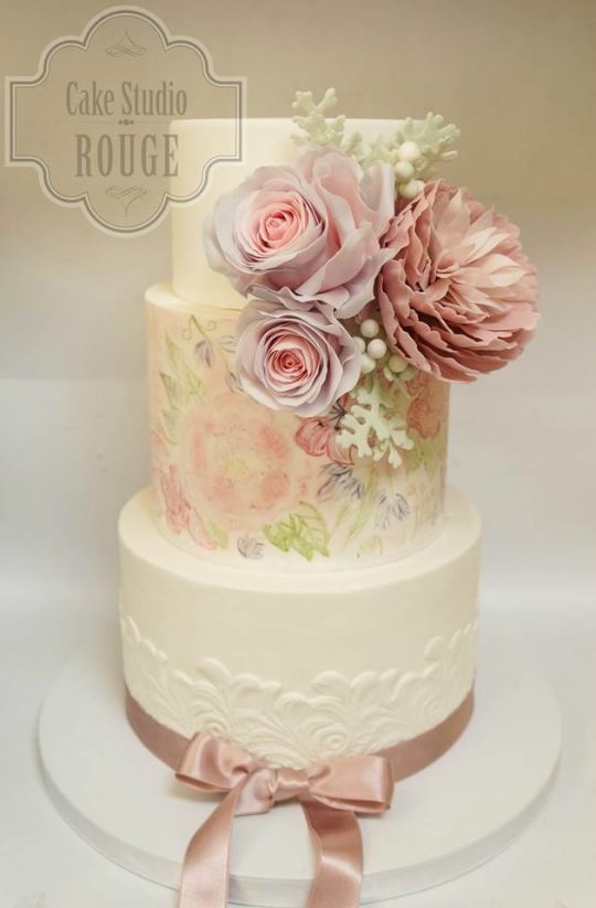 Свадьба - Floral Wedding Cake