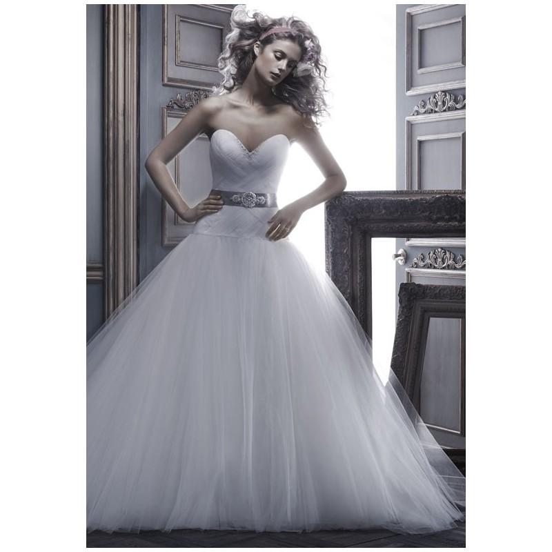 Mariage - Cheap 2014 New Style Casablanca Bridal Couture B051 Wedding Dress - Cheap Discount Evening Gowns