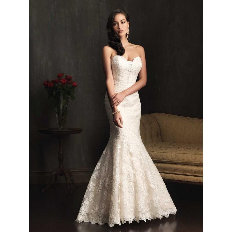 زفاف - Allure Bridals 9072 Lace Mermaid Wedding Dress - Crazy Sale Bridal Dresses