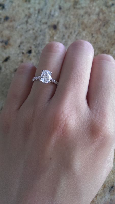 Mariage - I Caved And Reset My E-ring…joined The Halo Club! - Weddingbee