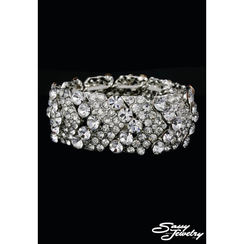 زفاف - Sassy South Jewelry FJ0071B1S Sassy South Jewelry - Bracelet - Rich Your Wedding Day