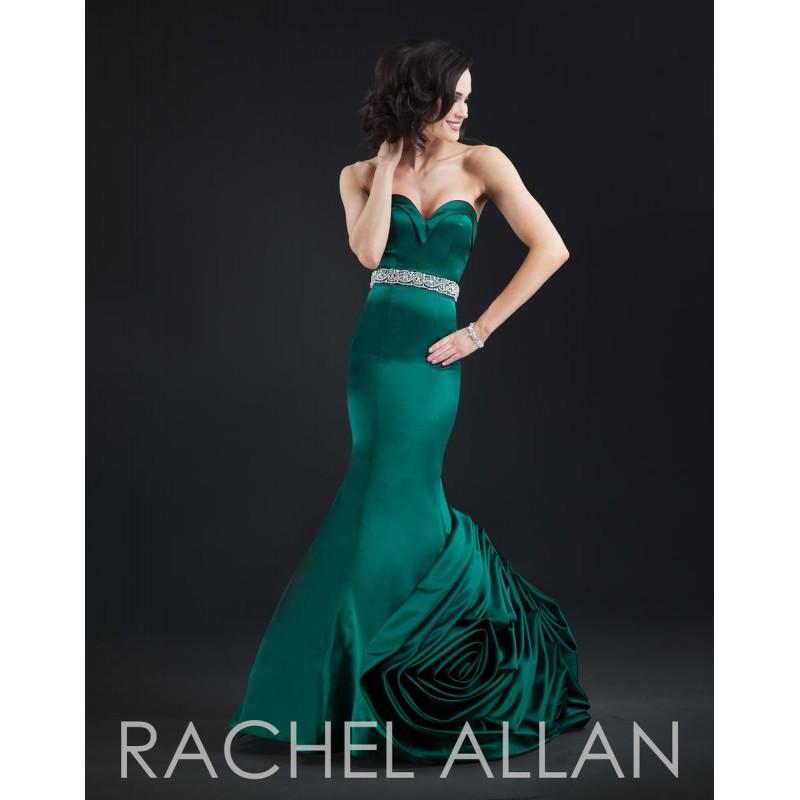 Wedding - Hunter Green Rachel Allan Couture 8098 Rachel ALLAN Couture - Rich Your Wedding Day