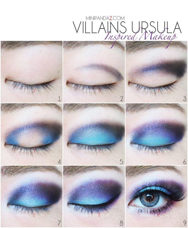 زفاف - Ursula Inspired Makeup