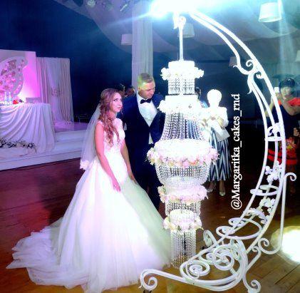 زفاف - Chandelier Cake