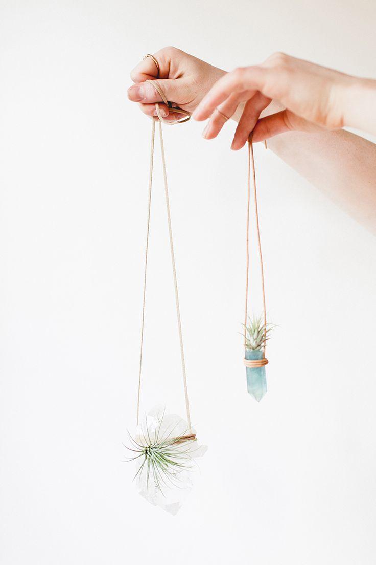 Mariage - DIY // Crystal Planters To Purify Your Home