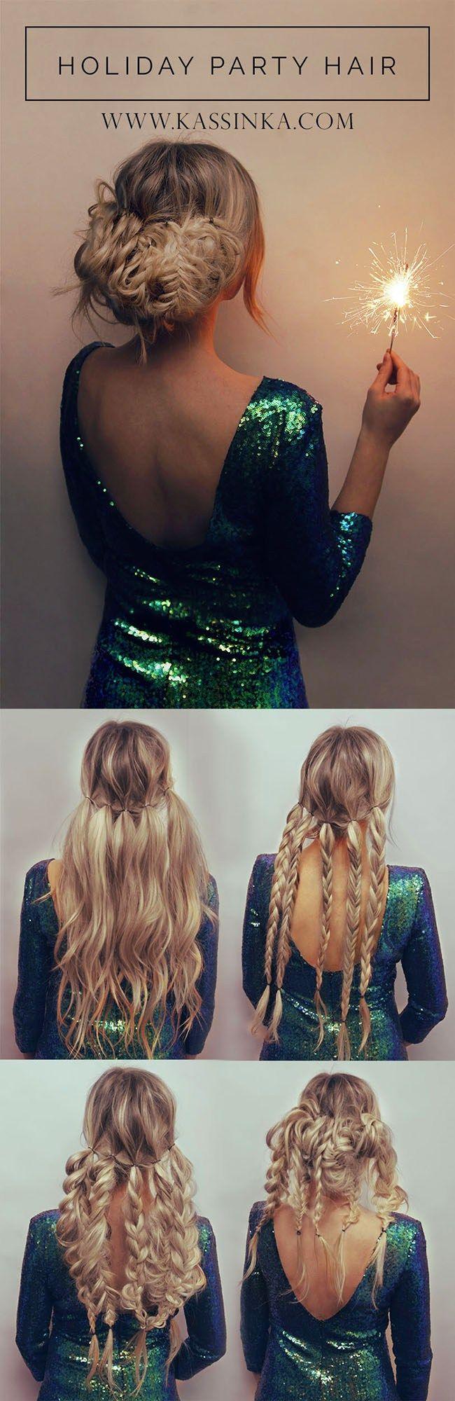 Mariage - Holiday Party Hair Tutorial