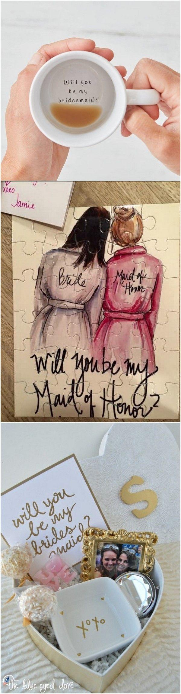 Mariage - 10 Creative Ways To Ask “Will You Be My Bridesmaid?”