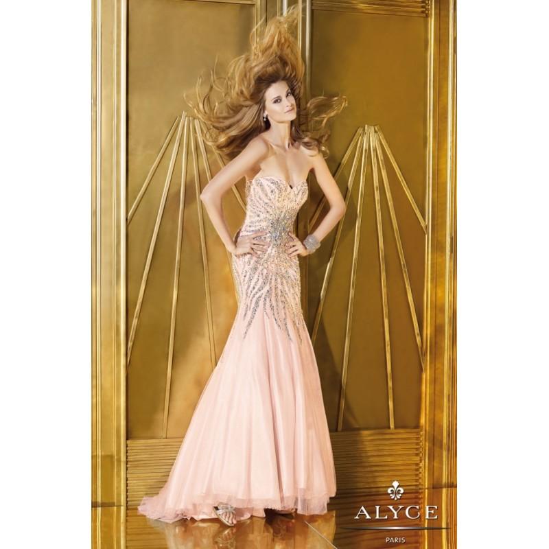 Hochzeit - Alyce Prom Dress Style  6166 - Charming Wedding Party Dresses