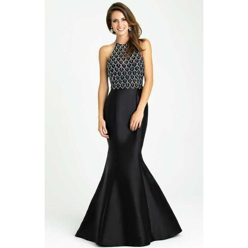 زفاف - Black Madison James 16-301 Prom Dress 16301 - Mermaid Dress - Customize Your Prom Dress