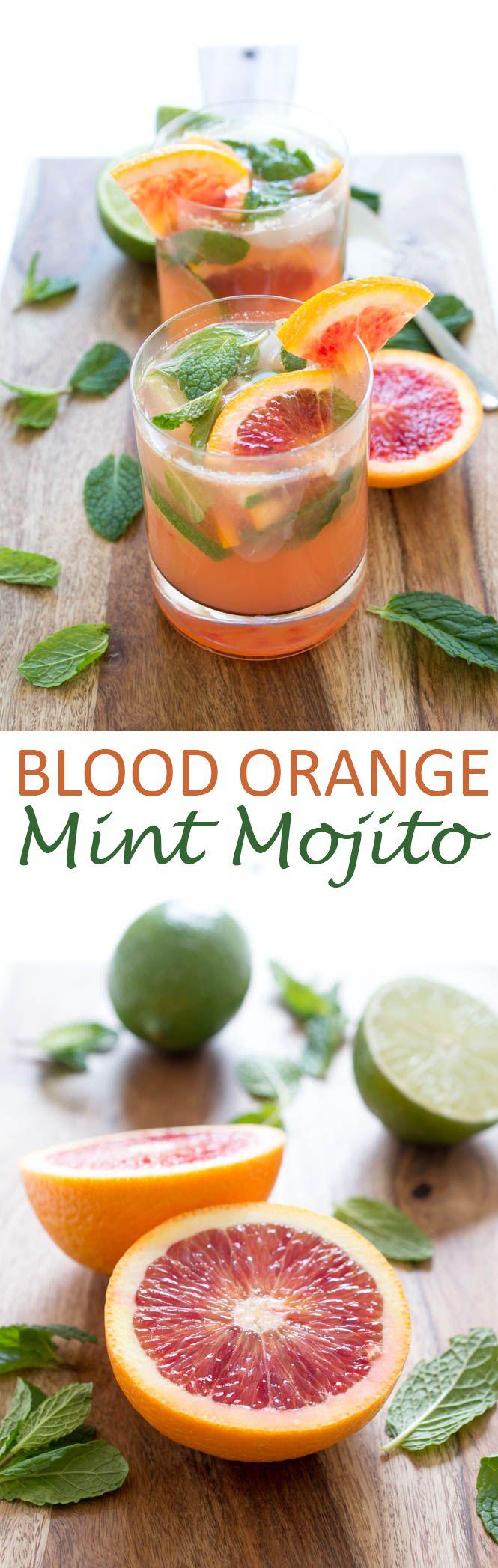 Hochzeit - Blood Orange Mojito