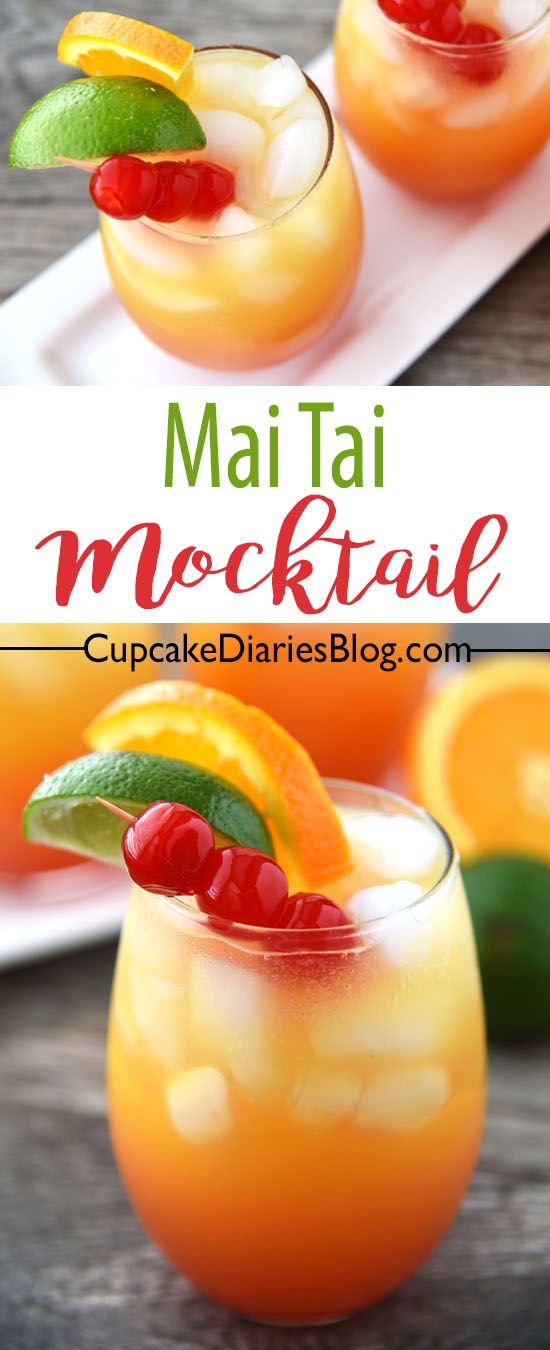 زفاف - Mai Tai Mocktail