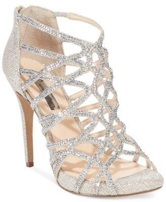 Mariage - INC International Concepts Women's Sharee High Heel Rhinestone Evening Sandals, Only At Macy's