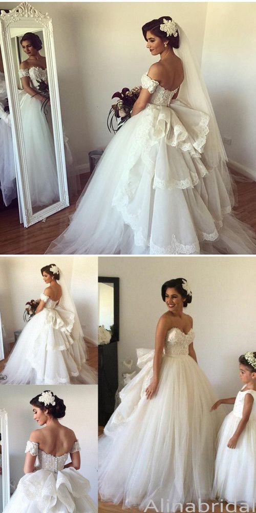 زفاف - Gorgeous Sweetheart Long Wedding Dress Bridal Gown From Modsele