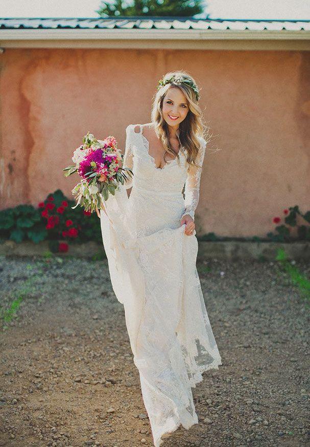Mariage - Pinterest : Les 50 Plus Belles Robes De Mariées Bohèmes