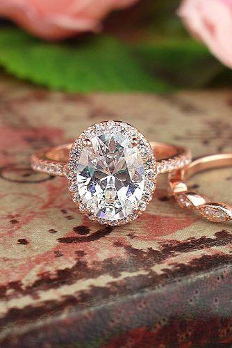 Wedding - 27 Rose Gold Engagement Rings That Melt Your Heart